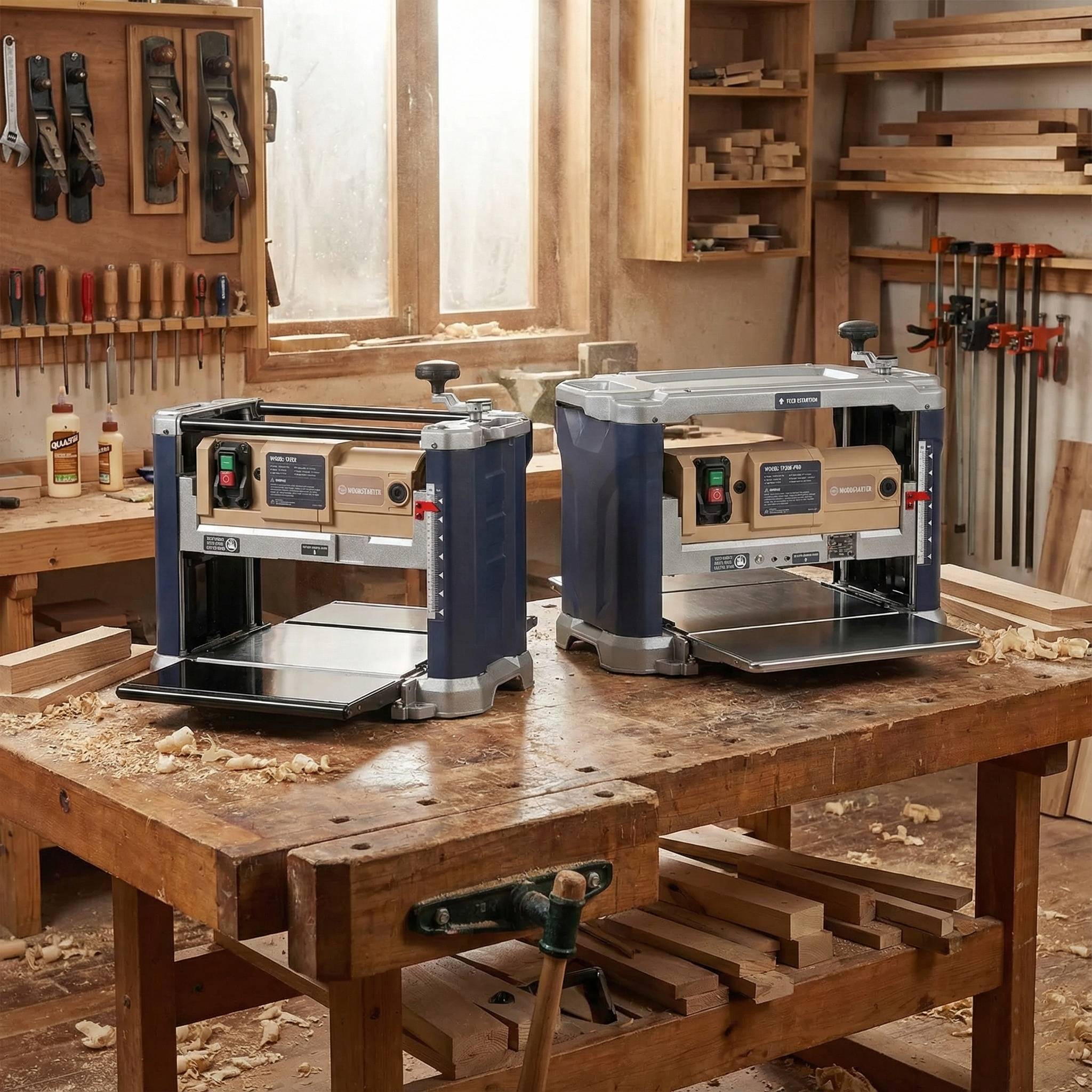Benchtop Thickness Planers – WOODSTARTER