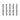 3BNC05, 1/4" Shank, 2-3/8" Overall Length, End Mills CNC Router Bits, Tungsten Carbide with TiAlN Coating, 5pcs