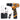 Cordless Drill Driver Kit, 3/8" Keyless All-Metal Chuck, with Metal Nibbler Drill Attachment