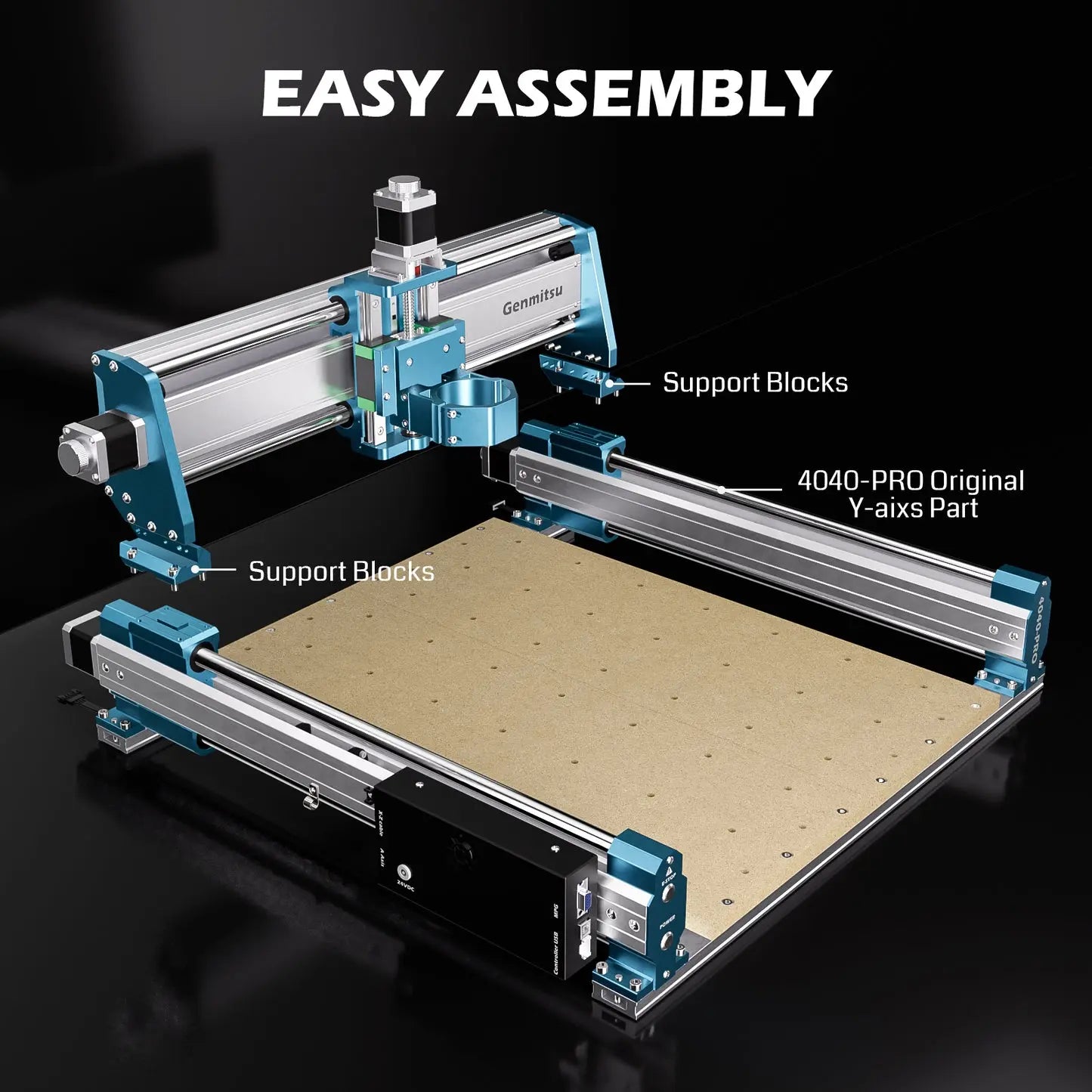 XZ-Axis Module of 4040-PRO, X-Axis Linear Optical Axis Rail, Z XZ-Axis Module of 4040-PRO, X-Axis Linear Optical Axis Rail, Z