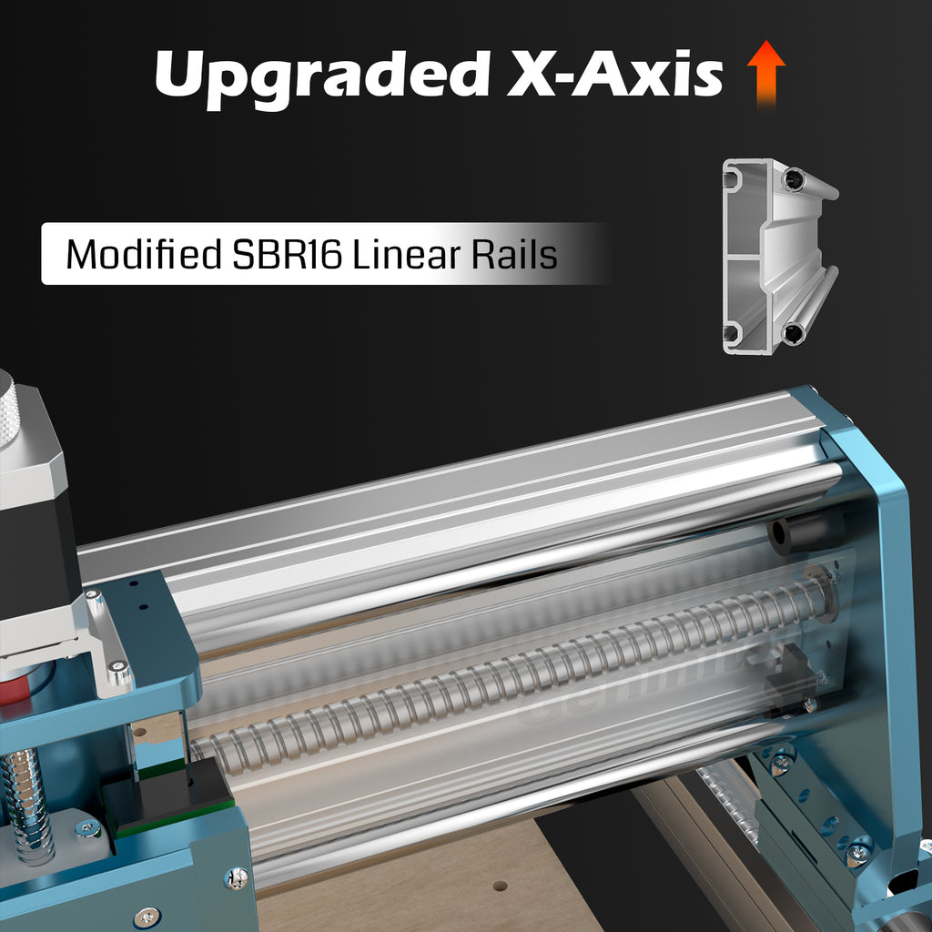4040-PRO MAX CNC Router, 26.98'' x 26.22'' x 15.35'', 710W Spindle