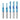 OS05B, 1/4" Shank, Carbide Spiral O Flute Down Cut CNC Router Bits Set, 5Pcs