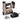 Cordless 2-in-1 Brad Nailer (Battery & Charger), 18GA Nails (5/8"-1-1/4") & Staples (5/8"-1"), 6-Level Depth Adjustment, LED Light, Safety Lock, 2000 Nails Included, 4.4Lbs Lightweight Nail Gun