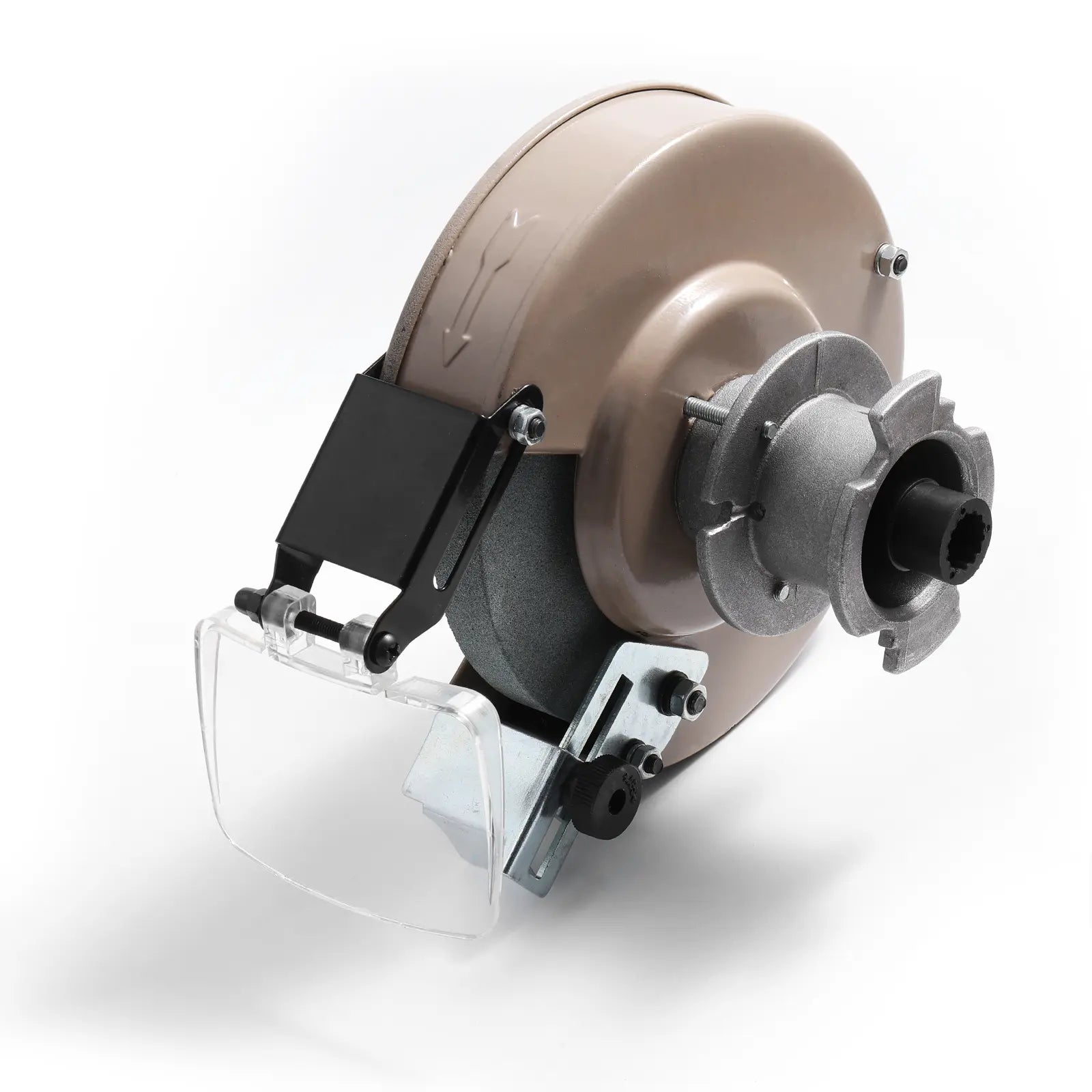 5.9-Inch Grinding Wheel for Lathe, 80-Grit Wheel, Compatible with WOODSTARTER 12" x 18" Wood Lathe, Ideal for Rough Sanding