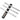 6pcs/3pcs 12-1/2 Inch Planer Blades for Dewalt DW734 Planer, HSS Dual Cutting Edges Replacement for DW7342 Planer Knives